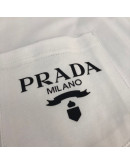 Prada Luxury and Distinction shirt in each design