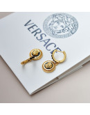 Versace gold earrings