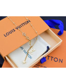 Louis Vuitton gold necklace