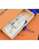 Louis Vuitton gold necklace