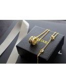 Bulgari high -end gold earrings