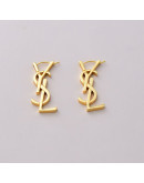 YSL earrings with striking pearls