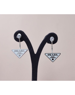 High -end Prada classic earrings