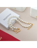 Valentino necklace with pearls