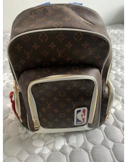 Louis Vuitton personalized backpack with NBA logo