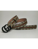 Special Synthetic Leather Gucci belt with special design