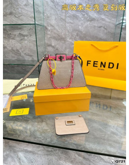 FENDI LUXURY BAGS IN REAL LEATHER