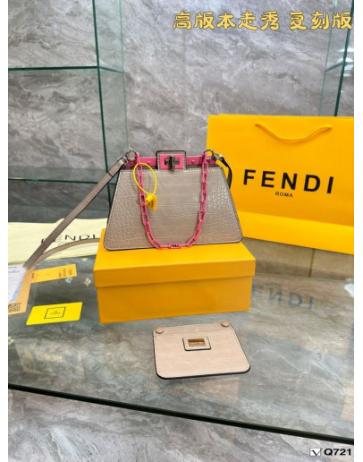 FENDI LUXURY BAGS IN REAL LEATHER