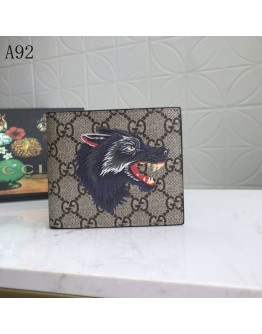 Gucci wallet with luxurious print