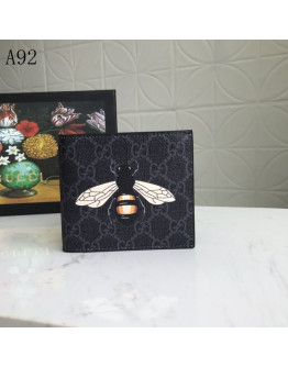 Gucci wallet with bee print