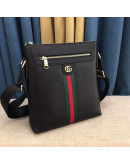 Bandolera Gucci Tribanda GG in leather