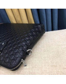 Handbag with leather motive