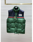 Gucci Winter Vest GG Green