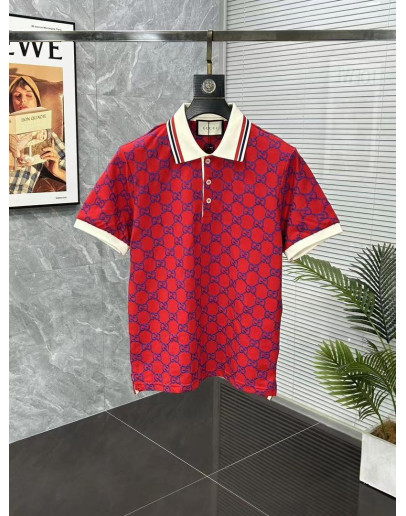 Red Luxury Gucci Polo