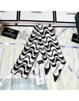 Chanel Silk Ribbon 8X120Cm E12