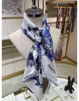 Dior Silk Scarf 90X90Cm E12