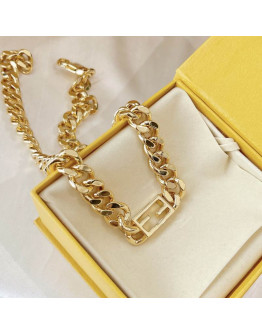 High Quality Fendi Alloy Necklace