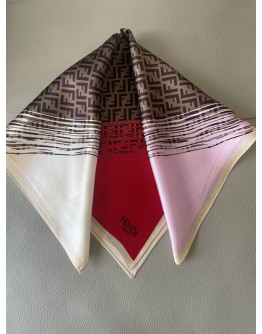 Fendi Silk Scarf 53X53Cm