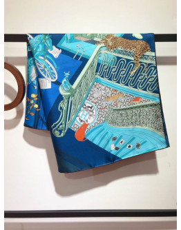 Hermes Silk Scarf 90X90Cm E46