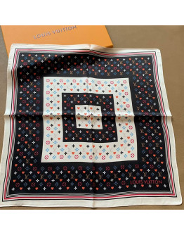 Lv Silk Scarf 50X50Cm E14