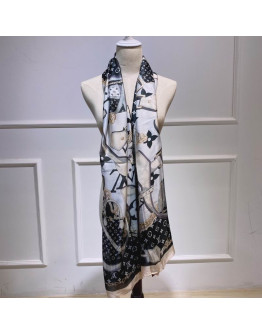 Lv Silk Scarf 90-180Cm