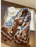 Lv Silk Scarf 90-180Cm E16