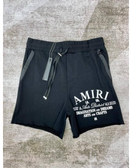 Amiri men's shorts or shorts, Black