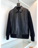 Louis Vuitton Premium Version Men's Jacket. In Leather