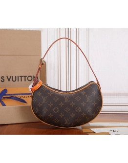 Croissant leather bag and Louis Vuitton Lona  