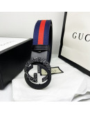 Double buckle gcci belt with Gucci design