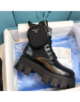 Prada Large Sole Combat Boots