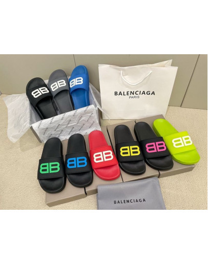 Sandals with Balenciaga reflectors