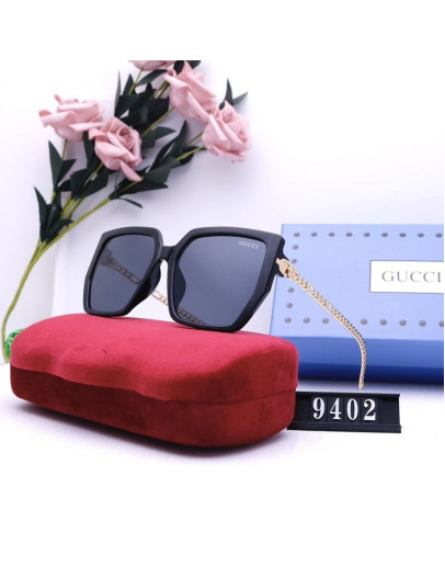 Large frame glasses retro gucci