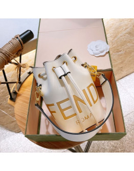 Fendi leather shoulder bag