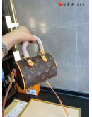 Round shoulder bag with synthetic leather handles Louis Vuitton