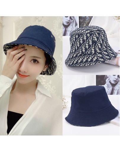 High -end dior high -end reversible hat