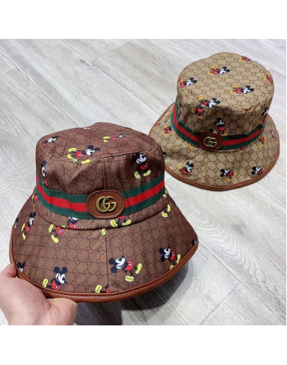 Mickey Mouse Gucci print hat