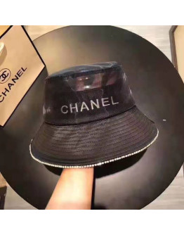 Sombrero Para El Sol Con Detalles De Diamantes Chanel