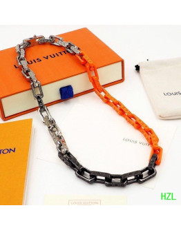 Silver and Titanium Collar of High Gama Louis Vuitton