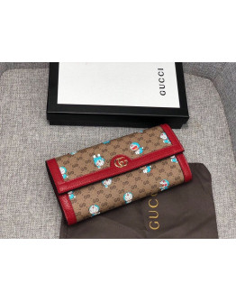 Monedero De Lujo Con Estampado De Muñecos Gucci