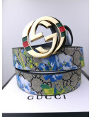 Synthetic leather belt on Gucci Reason