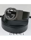 Belt with double buckle g gucci