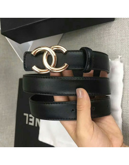 Synthetic leather belt to highlight your outfit chanel