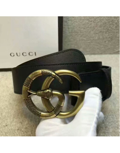 CLASSIC BELT WITH GUCCI snake buckle