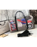 Shoulder bag with modern gucci print