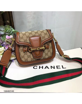 GUCCI SYNTHETIC LEATHER RETRO BANDOLERA