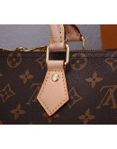 Handbag synthetic/Canvas Louis Vuitton