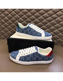 Gucci Sports Sneakers Color Blue For Men