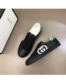 Gucci Color Black Athletic Shoes For Men