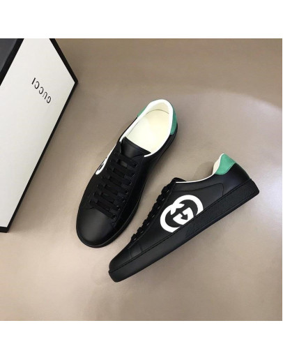 Gucci Color Black Athletic Shoes For Men